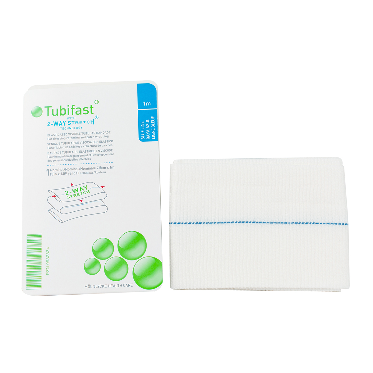 7.5cm x 1m Tubifast Tubular Bandage for Larger Limbs