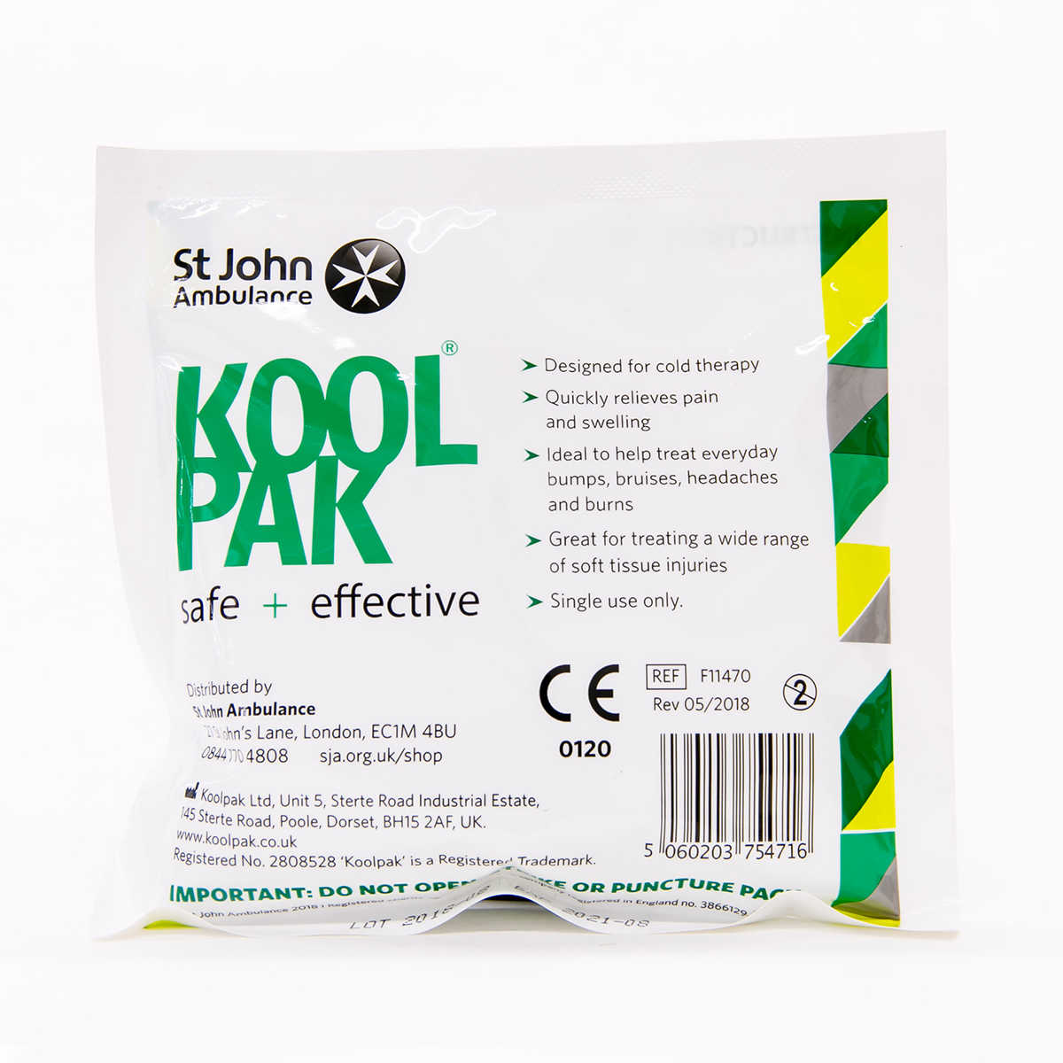 Koolpak® and St John Ambulance Mini Instant Ice Pack