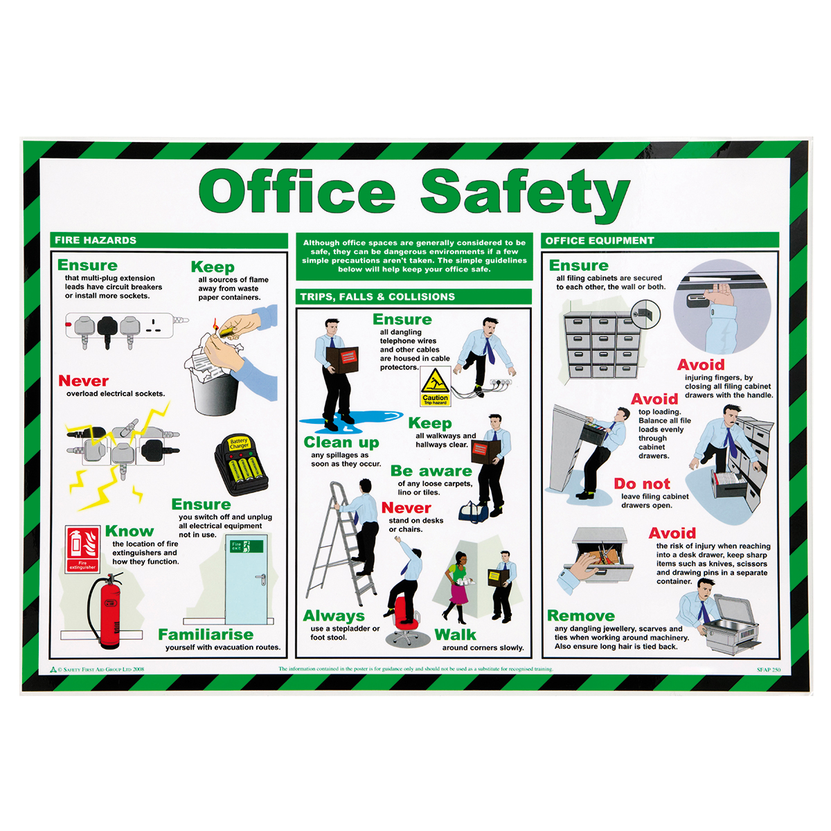Office Safety Poster | St John Ambulance