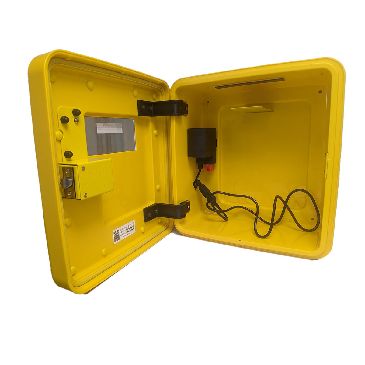 Lifesaver Cabinet for defibrillator and PAcT first aid kit