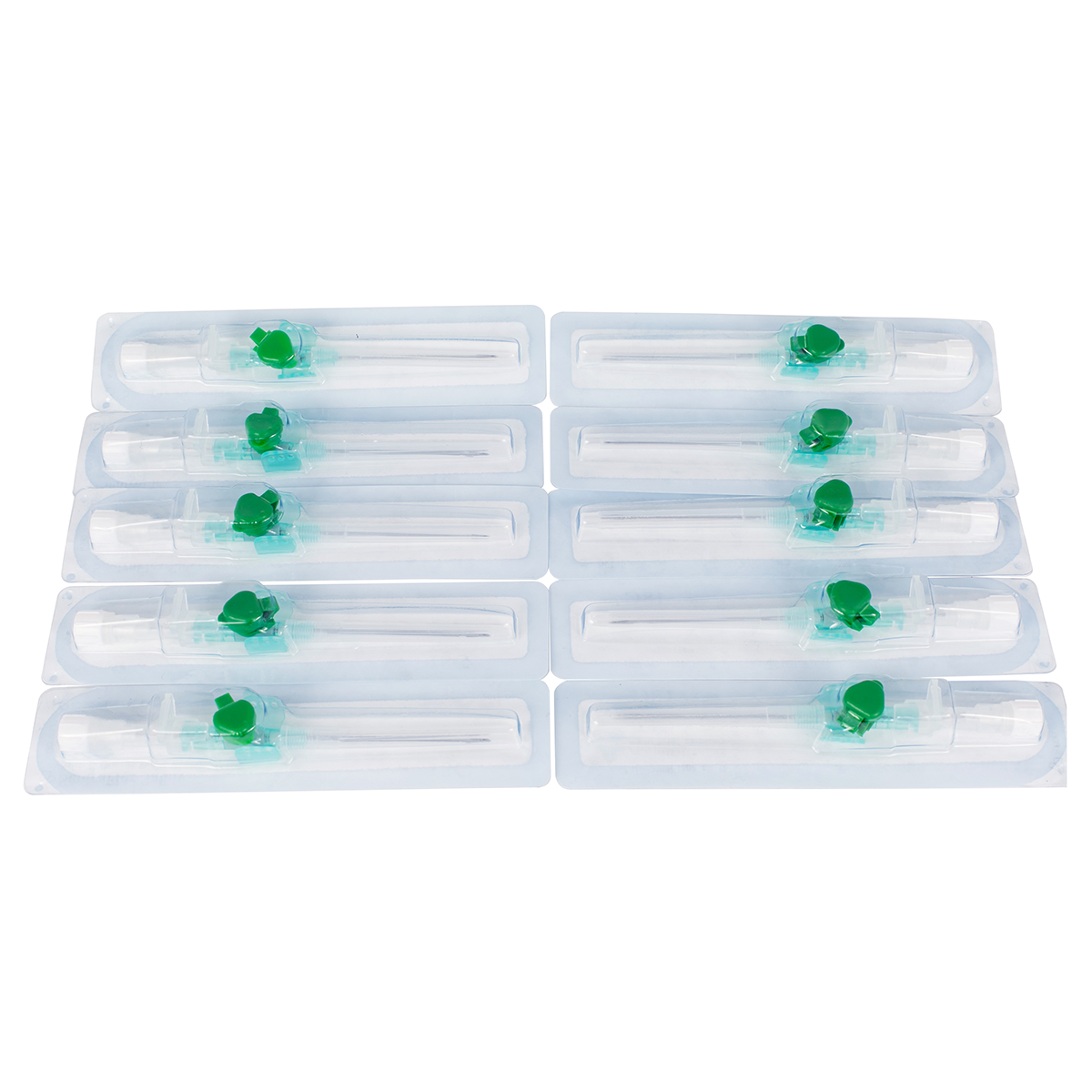 Pack of 10 18g Ported Safety Cannula