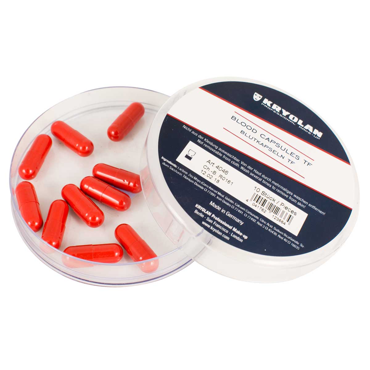 Pack of 10 Blood Capsules