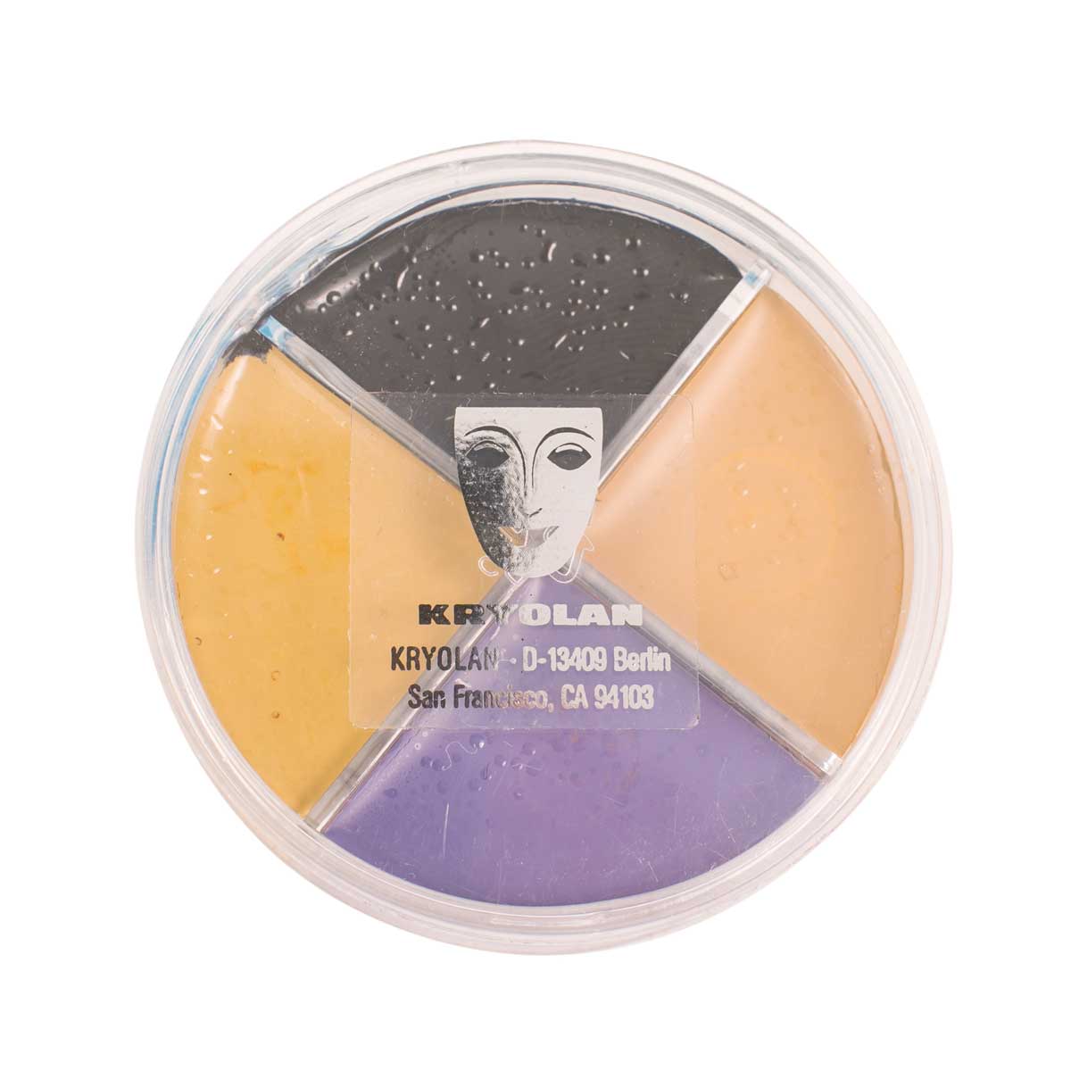 4 Colours Casualty Simulation Makeup Wheel